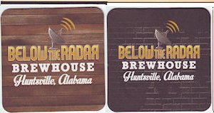 beer coaster from Bienville Brewery ( AL-BELW-4 )