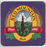 beer coaster from Birmingham District Brewing Co ( AL-BIR-2 )