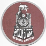 beer coaster from Cahaba Brewing Co ( AL-BROC-1 )