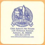 beer coaster from Olde Towne Brewing Co. ( AL-OLDA-3 )