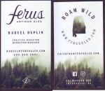 beer business card and similar from Festivals/Other in Alabama ( AL-FERU-BIZ-1 )