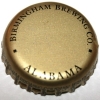 beer crown cap from Birmingham District Brewing Co ( AL-BIR-CAP-1 )