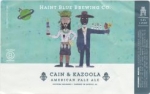 beer label from Hurricane Brewing ( AL-HAIN-LAB-1 )