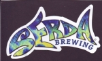 beer sticker from Siluria Brewing Co. ( AL-SERD-STI-1 )