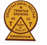 beer sticker from True Story Brewing Co ( AL-TRIM-STI-1 )