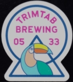 beer sticker from True Story Brewing Co ( AL-TRIM-STI-3 )