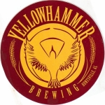 beer sticker from Vulcan Breweries ( AL-YELL-STI-1 )