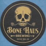 beer coaster from Borderlands Brewing Co.  ( AZ-BONE-1 )