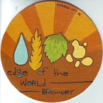 beer coaster from Electric Brewing L.C. (Dave