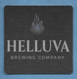 beer coaster from Helton Brewing Co. ( AZ-HELU-1 )