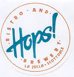 beer coaster from Huss Brewing Co. ( AZ-HOPS-4 )