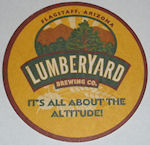 beer coaster from McFarlane Brewing Co.  ( AZ-LUMB-3 )