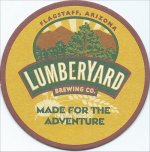 beer coaster from McFarlane Brewing Co.  ( AZ-LUMB-5 )