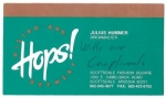 beer business card and similar from Huss Brewing Co. ( AZ-HOPS-BIZ-2 )