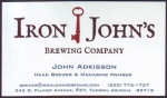 beer business card and similar from Kitsune Brewing Co.  ( AZ-IRON-BIZ-2 )