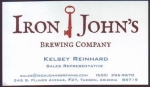 beer business card and similar from Kitsune Brewing Co.  ( AZ-IRON-BIZ-5 )