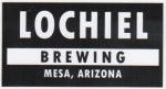 beer sticker from London Bridge Brewery ( AZ-LOCH-STI-1 )