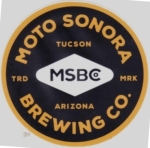 beer sticker from Mudshark Brewery & Public House   ( AZ-MOTO-STI-1 )