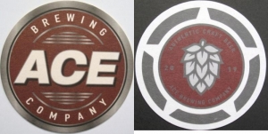 beer coaster from Alberni Brewing Co. ( BC-ACEB-1 )