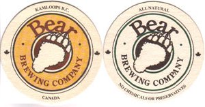 beer coaster from Beard’s Brewing Co. ( BC-BEAR-2 )