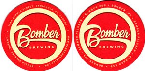 beer coaster from Bowen - Contract brews ( BC-BOMB-1 )