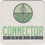 beer coaster from Container Brewing ( BC-CONN-1 )