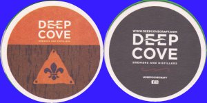 beer coaster from Detonate Brewing ( BC-DEEP-3 )