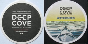 beer coaster from Detonate Brewing ( BC-DEEP-5 )