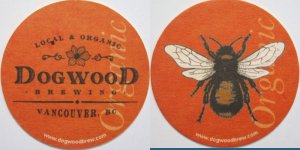 beer coaster from Driftwood Brewing ( BC-DOGW-2 )