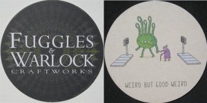 beer coaster from Galaxie Craft Brewhouse ( BC-FUGG-2 )
