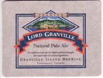beer coaster from Granville Island Brewing ( BC-GRAN-31 )