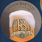 beer coaster from Kelowna Brewing Co.  ( BC-KAML-2 )