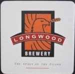beer coaster from Longwood Brewpub ( BC-LONW-11 )