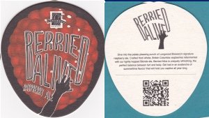 beer coaster from Longwood Brewpub ( BC-LONW-6 )