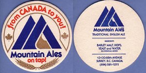 beer coaster from Mountainview Brewing Co. ( BC-MOUN-3 )