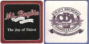 beer coaster from Neighbourhood Brewing ( BC-MTBE-5 )
