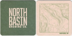 beer coaster from North Island Brewing ( BC-NORB-2 )
