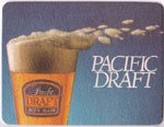 beer coaster from Pacific Western Brewing ( BC-PACI-24 )