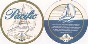 beer coaster from Pacific Western Brewing ( BC-PACI-58 )