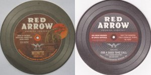 beer coaster from Red Bird Brewing Inc. ( BC-REDA-5 )