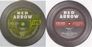 beer coaster from Red Bird Brewing Inc. ( BC-REDA-6 )