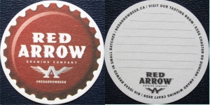 beer coaster from Red Bird Brewing Inc. ( BC-REDA-8 )