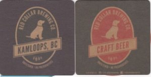beer coaster from Red Truck Beers ( BC-REDC-2 )
