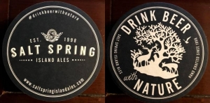 beer coaster from Shaftebury Brewing Co. ( BC-SALT-2 )