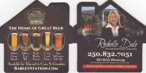 beer coaster from Silver Spring Brewery Ltd.  ( BC-SHUS-13 )