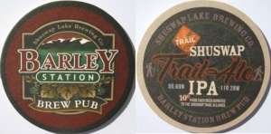 beer coaster from Silver Spring Brewery Ltd.  ( BC-SHUS-17 )