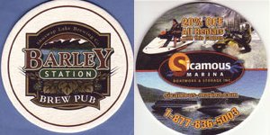 beer coaster from Silver Spring Brewery Ltd.  ( BC-SHUS-3 )