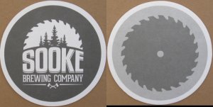 beer coaster from Sooke Oceanside Brewery  ( BC-SOOK-1 )