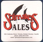beer coaster from Stanley Park Brewery ( BC-SPIN-1 )