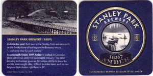 beer coaster from Steamworks Brewing Co. ( BC-STAN-10 )